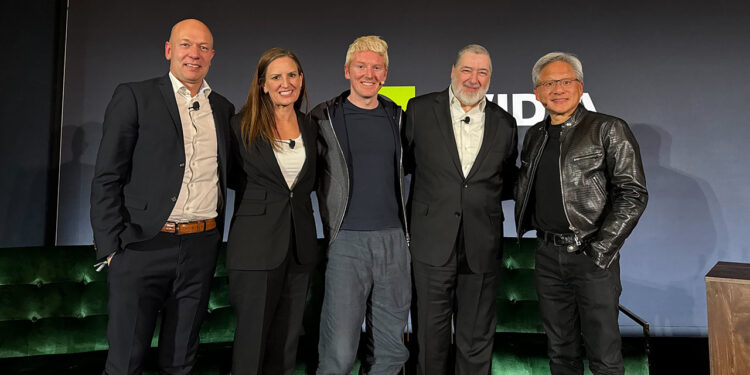 Healthcare Leaders, NVIDIA CEO Share Industry AI Innovation