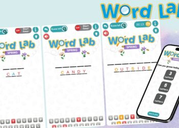 Word Lab is a new word game from We Are Teachers
