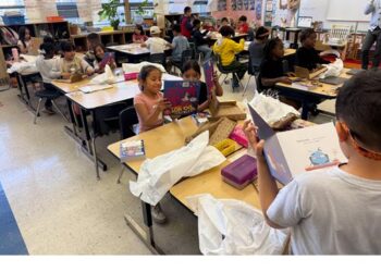 Books Are Fun and Ignite Reading Deliver Hundreds of Books to Oakland Students at Highland Community School